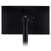 LG 27'' QHD Ergo IPS -näyttö, jossa USB Type-C™, Lähikuva takaa sivulta, näytön varsi keskellä, 27QN880-B, thumbnail 12