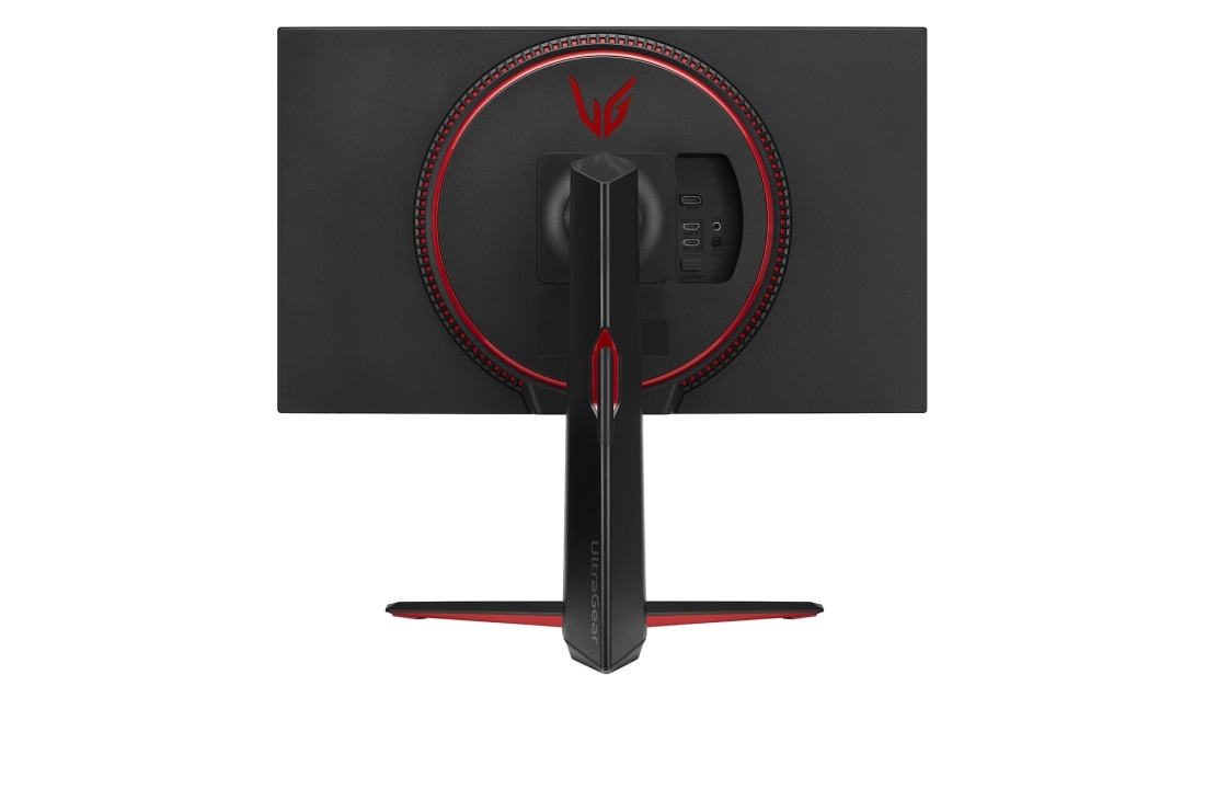 LG 27” UltraGear™ Nano IPS 1ms -pelinäyttö NVIDIA® G-SYNC® -yhteensopivuudella, Kuva takaa, 27GP83B-B, thumbnail 6