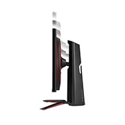 LG 27” UltraGear™ Nano IPS 1ms -pelinäyttö NVIDIA® G-SYNC® -yhteensopivuudella, näytön sivunäkymä korkeudensäädöstä liikuttamalla alaspäin, 27GP83B-B, thumbnail 9
