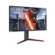 LG 27”:n UltraGear™ Full HD IPS 1 ms (GtG) -pelinäyttö NVIDIA® G-SYNC® -yhteensopivuudella, +15 asteen sivunäkymä, 27GN650-B, thumbnail 3