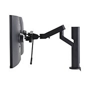 LG 27 tuuman QHD-näyttö Ergo Dual, jossa Daisy Chain -ominaisuus, alaspäin säädetty vertikaalinen sivunäkymä näytöstä, 27QP88D-B, thumbnail 7