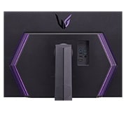 LG 32 tuuman UltraGear™ QHD-pelinäyttö ja 240 Hz:n (O/C 260 Hz) virkistystaajuus, lähikuva porteista valot päällä, 32GQ850-B, thumbnail 11