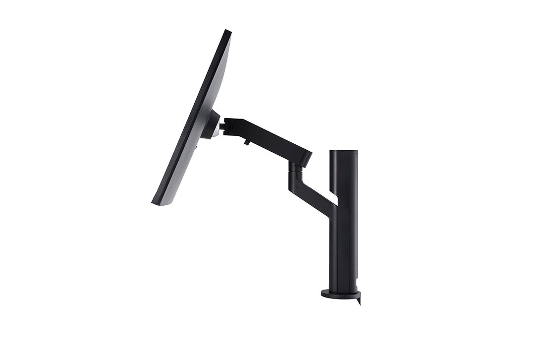 LG 31,5'':n QHD Ergo IPS -näyttö, jossa on USB Type-C™, sivunäkymä –25 astetta kallistetusta näytöstä, 32QP880-B, thumbnail 10