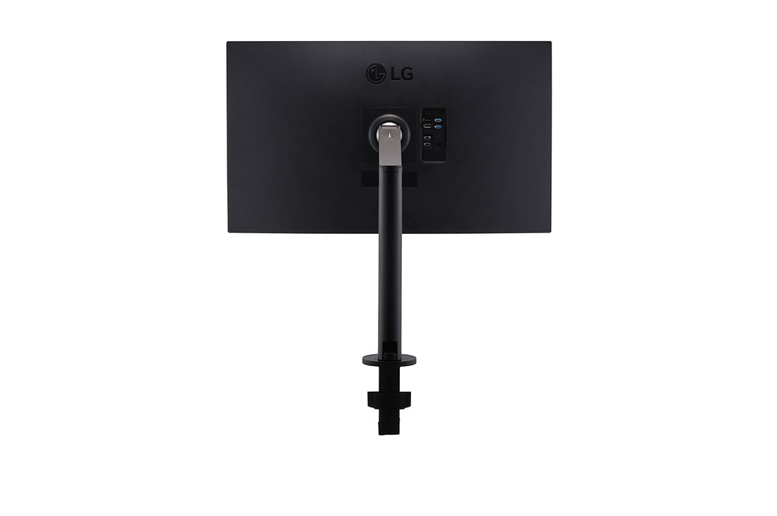 LG 31,5'':n QHD Ergo IPS -näyttö, jossa on USB Type-C™, kuva takaa, 32QP880-B, thumbnail 11