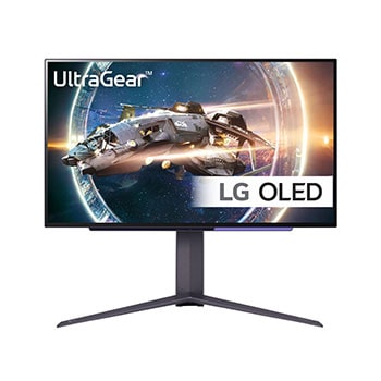 27 tuuman UltraGear™ OLED-pelinäyttö QHD sekä 240 Hz:n virkistystaajuus ja 0,03 ms:n (GtG) vasteaika