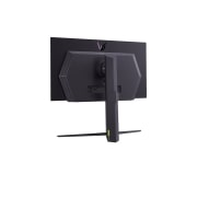 LG 27 tuuman UltraGear™ OLED-pelinäyttö QHD sekä 240 Hz:n virkistystaajuus ja 0,03 ms:n (GtG) vasteaika, takaperspektiivinäkymä, 27GR95QE-B, thumbnail 9