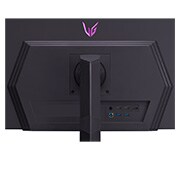 LG 24,5-tuumainen ultranopea UltraGear™-pelinäyttö ja 360 Hz:n virkistystaajuus, lähikuva porteista valot päällä, 25GR75FG-B, thumbnail 11