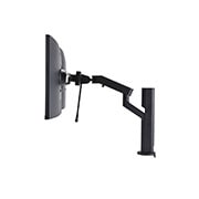LG 27 tuuman QHD-näyttö Ergo Dual, jossa Daisy Chain -ominaisuus, ylöspäin säädetty vertikaalinen sivunäkymä näytöstä, 27QP88DP-BS, thumbnail 6