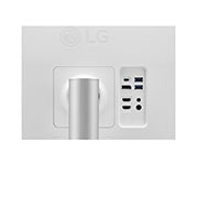 LG 27'' UHD 4K IPS -näyttö ja VESA DisplayHDR™ 400, lähikuva paneelista, 27UP85NP-W, thumbnail 7