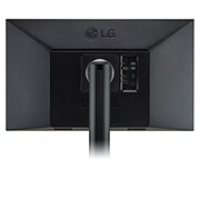 LG 27 tuuman UHD 4K Ergo IPS-näyttö USB Type-C™ -liitännällä, lähikuva takaa, näytön varsi keskellä, 27UN880P-B, thumbnail 14