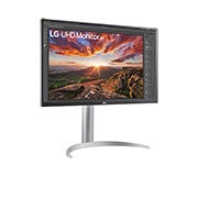 LG 31.5 tuuman UHD 4K (3 840 x 2 160) näyttö USB Type-C™ -liitännällä, +15 asteen sivunäkymä, 32UP55NP-W, thumbnail 3