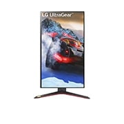 LG  27'' UHD 4K UltraGear™ Nano IPS 1ms (GTG) -pelinäyttö, joka tukee 4K-tarkkuutta ja 120 Hz:n virkistystaajuutta HDMI 2.1:stä, näytön etunäkymä 90 asteen kääntymisestä muotokuvatilassa, 27GP95RP-B, thumbnail 10