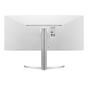 LG 37,5 tuuman kaareva 21:9 UltraWide™ QHD+ (3840 x 1600) -näyttö, sivunäkymä, 38WQ75C-W, thumbnail 6