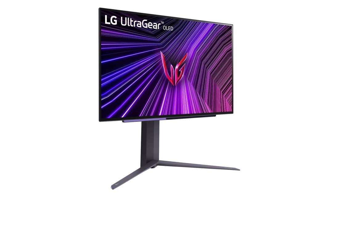 LG 27'' UltraGear™ OLED-pelimonitori | HDR400 True black, 240 Hz, 0,03 ms (GtG), perspektiivinäkymä, 27GS95QE-B, thumbnail 4