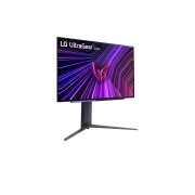LG 27'' UltraGear™ OLED-pelimonitori | HDR400 True black, 240 Hz, 0,03 ms (GtG), perspektiivinäkymä, 27GS95QE-B, thumbnail 4