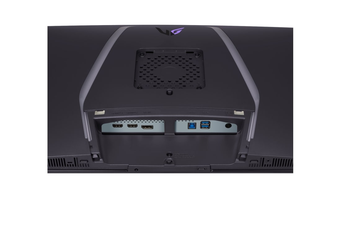 LG 32'' UltraGear™ Dual-Mode OLED -pelinäyttö | 4K UHD, Pixel Sound, lähikuva porteista, 32GS95UE-B, thumbnail 11