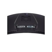 LG 39'' UltraGear™ OLED upouusi 800 R kaareva pelinäyttö | 21:9 Ultra-WQHD 240 Hz, 0,03 ms (GtG), DisplayHDR True Black 400, lähikuva porteista, 39GS95QE-B, thumbnail 11