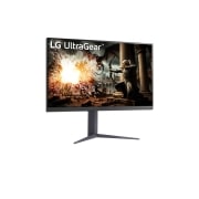 LG 32” UltraGear™ QHD IPS 180Hz -pelinäyttö | 1ms (GtG), DisplayHDR™ 400, +15 asteen sivunäkymä, 32GS75Q-B, thumbnail 3