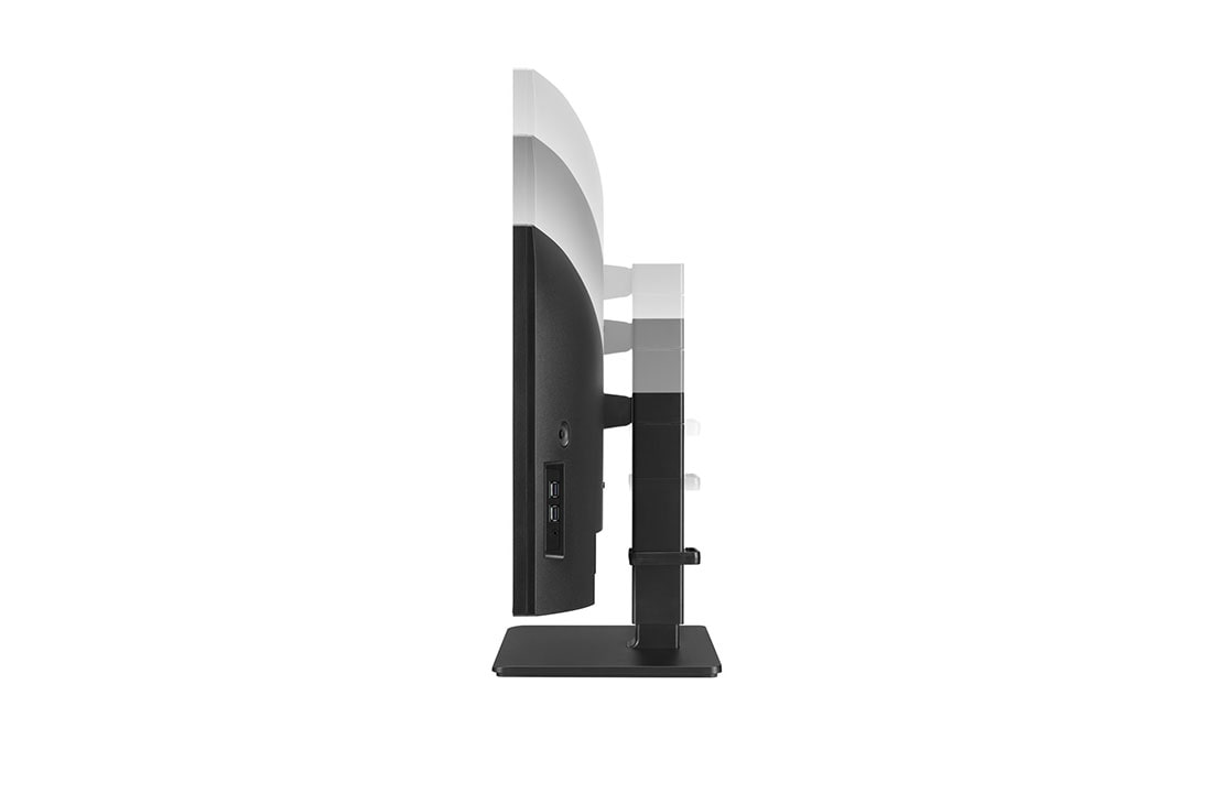 LG 34 tuuman UltraWide™ WQHD (3440x1440) IPS -näyttö, jossa USB Type-C™, näytön sivunäkymä korkeudensäädöstä liikuttamalla alaspäin, 34BQ77QB-B, thumbnail 9
