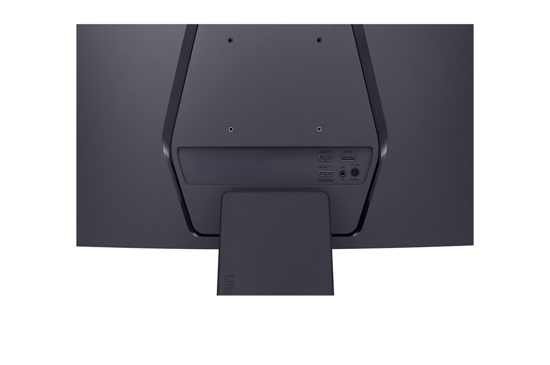 LG 27 tuuman UltraGear™ 1000R kaareva pelinäyttö | QHD, 1ms (GtG), 180Hz, lähikuva porteista, 27GS60QC-B, thumbnail 8