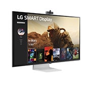 LG 43'' 4K UHD IPS -älynäyttö, jossa webOS, +30 asteen sivunäkymä, jossa irrotettava Full HD -verkkokamera, 43SQ700S-W, thumbnail 7