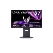 LG UltraGear™ 27 tuuman OLED 480Hz QHD -pelinäyttö | 0.03ms (GtG), DP 2.1, DisplayHDR True Black 400 , 27gx790a-b, thumbnail 1