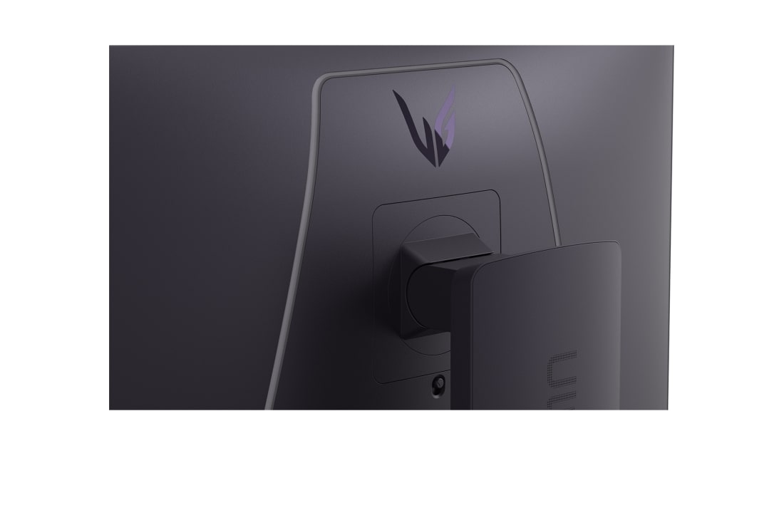 LG UltraGear™ 27 tuuman 240Hz UHD 4K Nano IPS Black -pelinäyttö | 1ms (GtG), DP 2.1, DisplayHDR 600, lähikuva näytön takaosasta, 27G850A-B, thumbnail 14