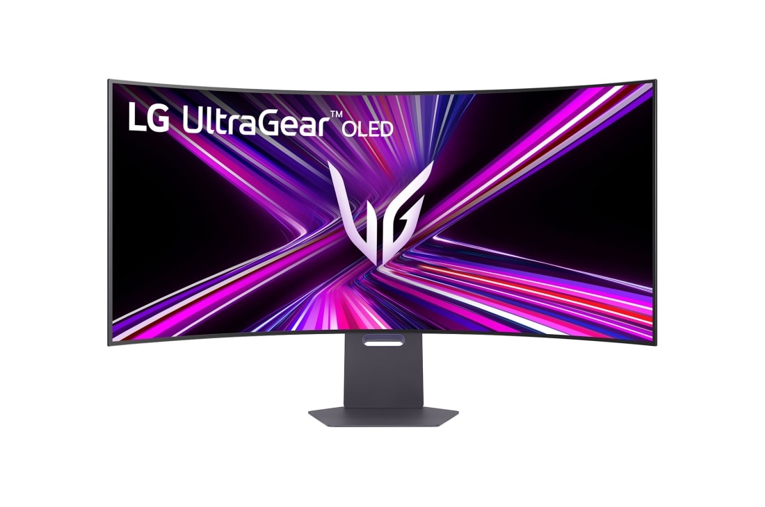 LG UltraGear™ 45 tuuman OLED Dual-Mode 5K2K -pelinäyttö | 0.03ms (GtG), Rich Bass (10Wx2), DisplayHDR True Black 400, DP 2.1 ja USB-C, etunäkymä näytöstä lasketulla jalustalla, 45GX950A-B, thumbnail 16