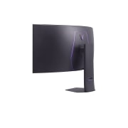 LG UltraGear™ 45 tuuman OLED Dual-Mode 5K2K -pelinäyttö | 0.03ms (GtG), Rich Bass (10Wx2), DisplayHDR True Black 400, DP 2.1 ja USB-C, sivunäkymä, 45GX950A-B, thumbnail 4