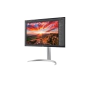 LG 27 ''UHD 4K IPS -näyttö VESA DisplayHDR ™ 400:lla, -15 asteen sivunäkymä, 27UP850K-W, thumbnail 2