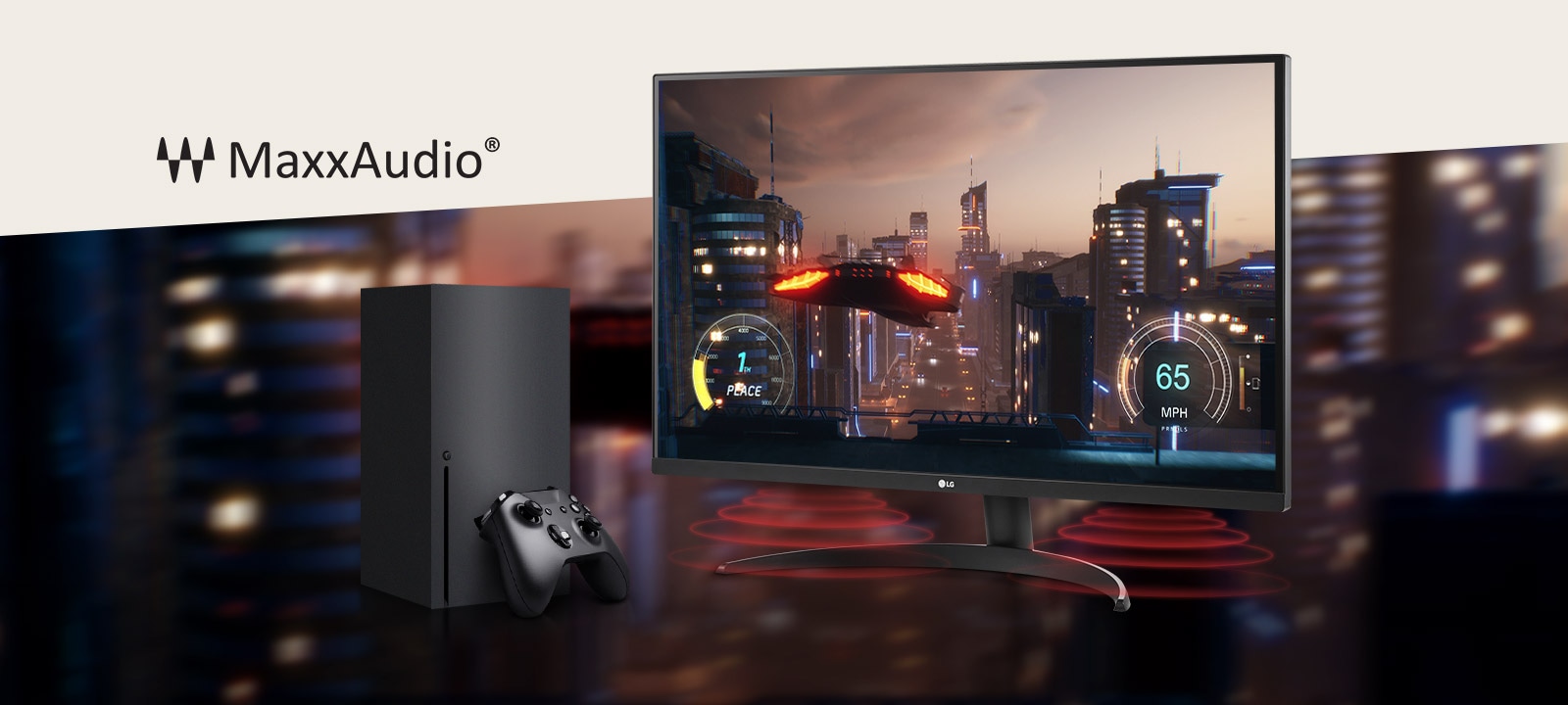 Mukaansatempaava kokemus 4K HDR -konsolipelaamisessa.