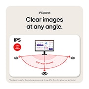 LG 23,8 tuuman QHD IPS -näyttö USB-C:llä, clear images at any angle, 24U631A-B, thumbnail 13