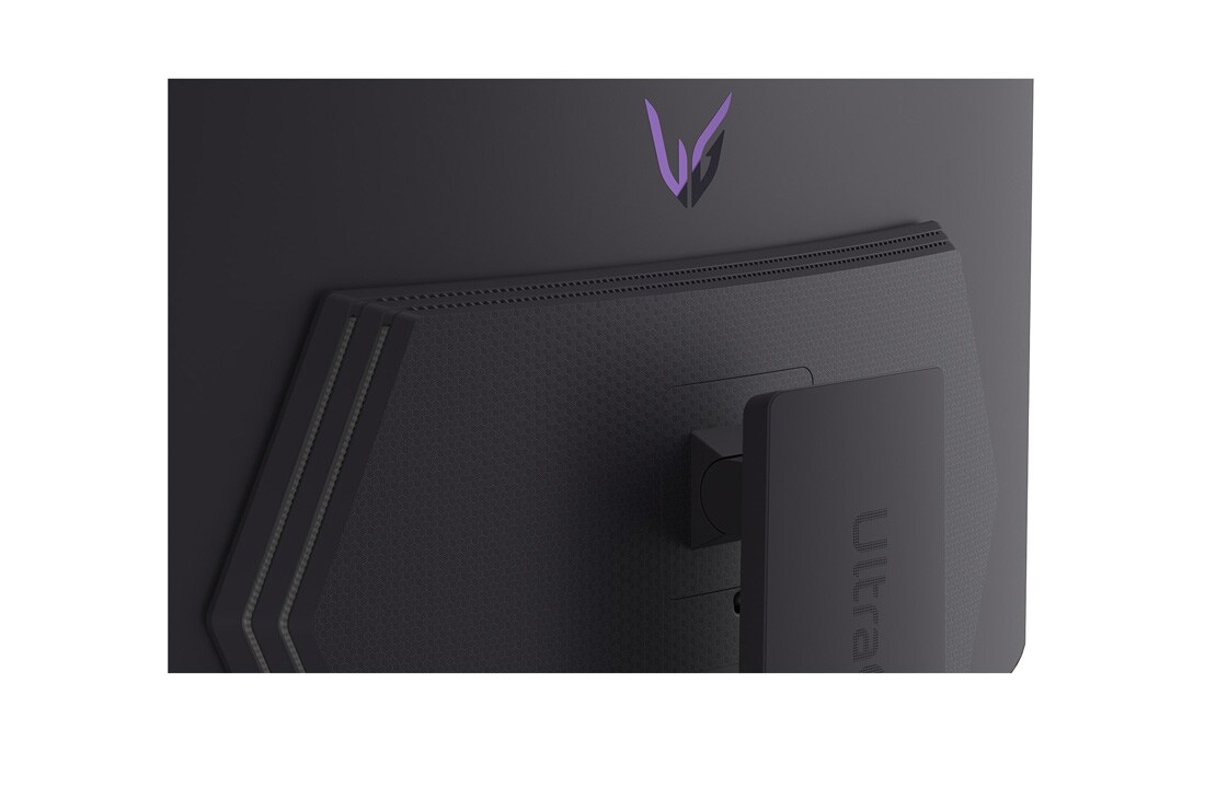 LG UltraGear™ 45 tuuman OLED 240 Hz WQHD kaareva pelinäyttö | 0.03ms (GtG), DisplayHDR True Black 400, USB-C (PD 65 W) ja HDMI 2.1, lähikuva L-jalustasta, 45GX900A-B, thumbnail 17