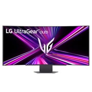LG UltraGear™ 45 tuuman OLED 240 Hz WQHD kaareva pelinäyttö | 0.03ms (GtG), DisplayHDR True Black 400, USB-C (PD 65 W) ja HDMI 2.1, +15 asteen sivunäkymä, 45GX900A-B, thumbnail 3