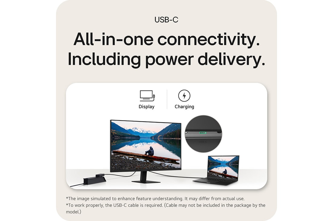 LG 31,5 tuuman QHD IPS -näyttö USB-C:llä, USB-c, 32U631A-B, thumbnail 14