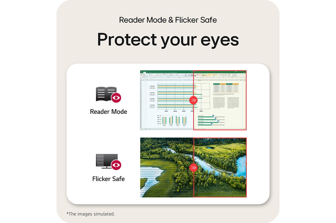 LG 31,5 tuuman QHD IPS -näyttö USB-C:llä, protect your eyes, 32U631A-B, thumbnail 16