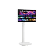LG 31,5 tuuman 4K UHD IPS Smart Monitor Swing kosketusnäytöllä, liikutettava jalusta, +15 asteen sivunäkymä, 32U889SA-W, thumbnail 13