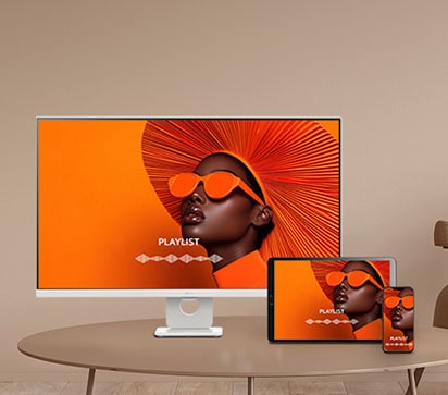 Kuvassa näkyy älynäytön peilausominaisuus.	