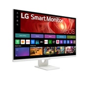 LG 31,5'' 4K UHD -älynäyttö webOS:llä, +30 asteen sivunäkymä, 32U721SA-W, thumbnail 5