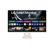 LG 27' MyView' Full HD IPS Smart -näyttö webOS:llä, perspektiivinäkymä, 27U511SA-W, thumbnail 2