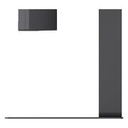 LG 34'' UltraWide 21:9 WQHD (3440x1440) IPS -näyttö, Gros plan de la vue verticale de la colonne du support de moniteur, 34U650A-B, thumbnail 16