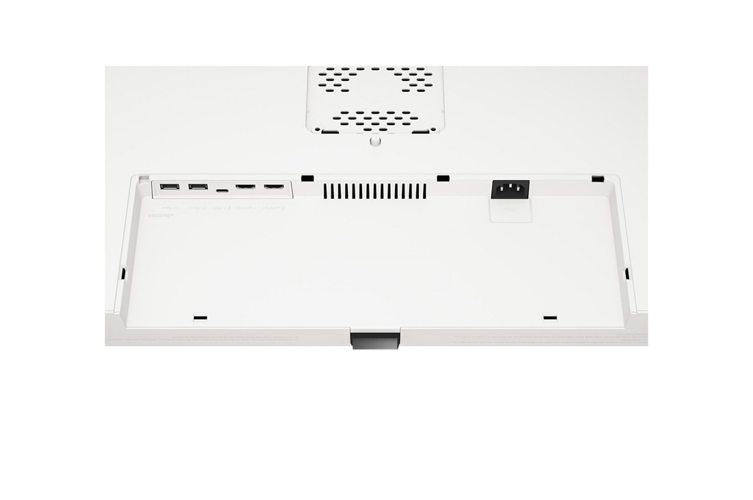 LG 36,5'' Smart Monitor 4K UHD IPS striimaukseen webOS:llä, alhaalta ylös I/O-takanäkymä, 37U730SA-W, thumbnail 12