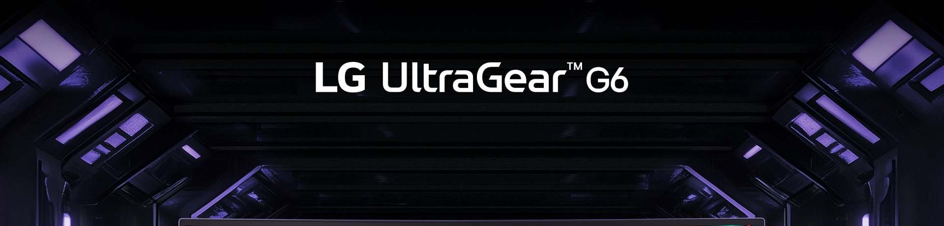 LG UltraGear™ G6 -logo.	