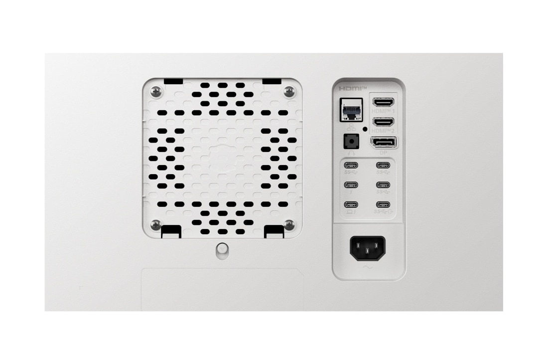 LG 40'' UltraFine™ Nano IPS Black 5K2K Thunderbolt™ 5:llä, Vaizdas iš galo, stovas išrinktas, 40U990A-W, thumbnail 10