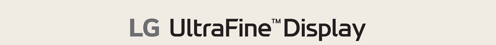 LG UltraFine Monitor -logo.