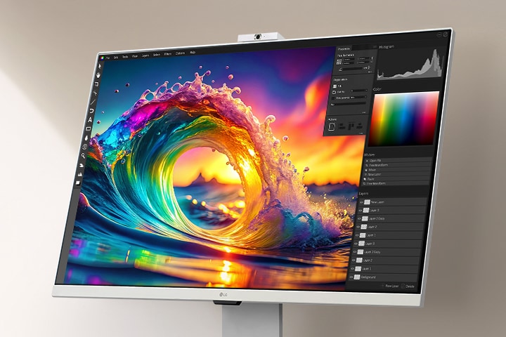 LG Smart Monitor käytössä työhön ja sisällöntuottamiseen