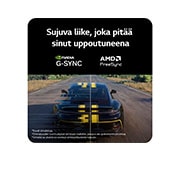 LG 27'' UltraGear™ G4 | 1920 x 1080 | 144Hz | IPS-pelinäyttö, Kilpa-ajokohtaus Assetto Corsa Competizionesta näkyy pelinäytöllä, jossa on Adaptive Sync -tuki sekä NVIDIA G-SYNC- ja AMD FreeSync sujuvaa ja repeilemätöntä pelaamista varten., 27G411B-B, thumbnail 8