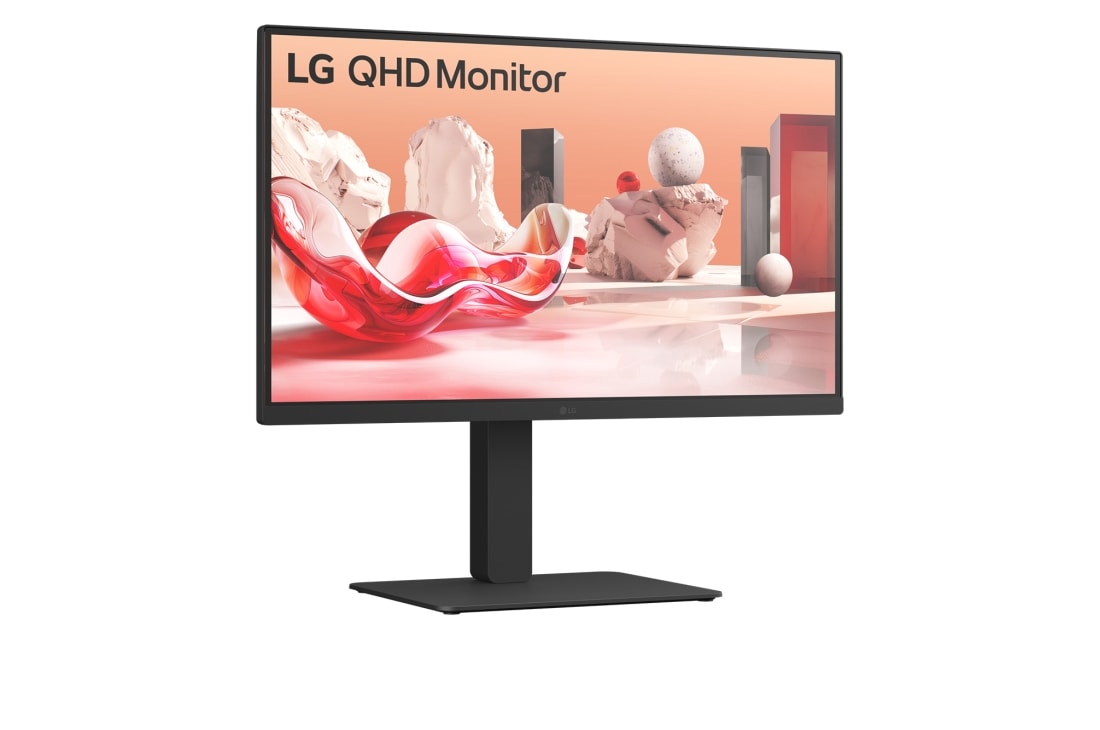 LG 27'' QHD BA75Q | 2560 x 1440 | 100Hz | IPS-näyttö, LG 27BA75QB-T, 27" QHD IPS -näyttö, 2560x1440-resoluutio, HDR10, sRGB 99 %, 100 Hz – sujuva suorituskyky kaikille suosikkiohjelmillesi parantamaan tuottavuutta., 27BA75QB-T, thumbnail 2