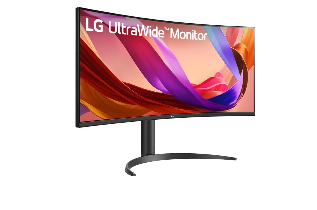 LG 34'' WQHD Kaareva (1800R) BQ65V | 3440 x 1440 | 100Hz | VA-näyttö, LG UltraWide 34BQ65VA-B, 34" WQHD 100Hz kaareva (1800R) näyttö, sRGB 99 %, HDR 10, Reader Mode (lukutila) ja Flicker Safe (välkkymätön) – 21:9-näyttö upealla kuvalla tehokkaaseen moniajobalanssiin., 34BQ65VA-B, thumbnail 4