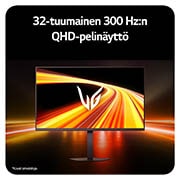 LG 32'' UltraGear™ G650B | 2560 x 1440 | 165Hz | IPS-pelinäyttö, LG UltraGear 32G650B-B, 32" QHD 1440P, 165 Hz, HDR10, AMD FreeSync™ Premium – täydellinen uppoutuminen, korkea virkistystaajuus ja lähes reunukseton muotoilu., 32G650B-B, thumbnail 4